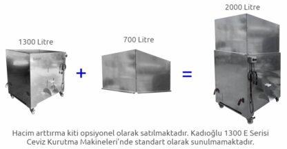 Diószárító gép Kadioglu CKM1300E - Image 2