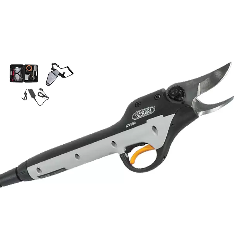 KV500 Volpi, zsinóros nagy akkus metszőlló készlet